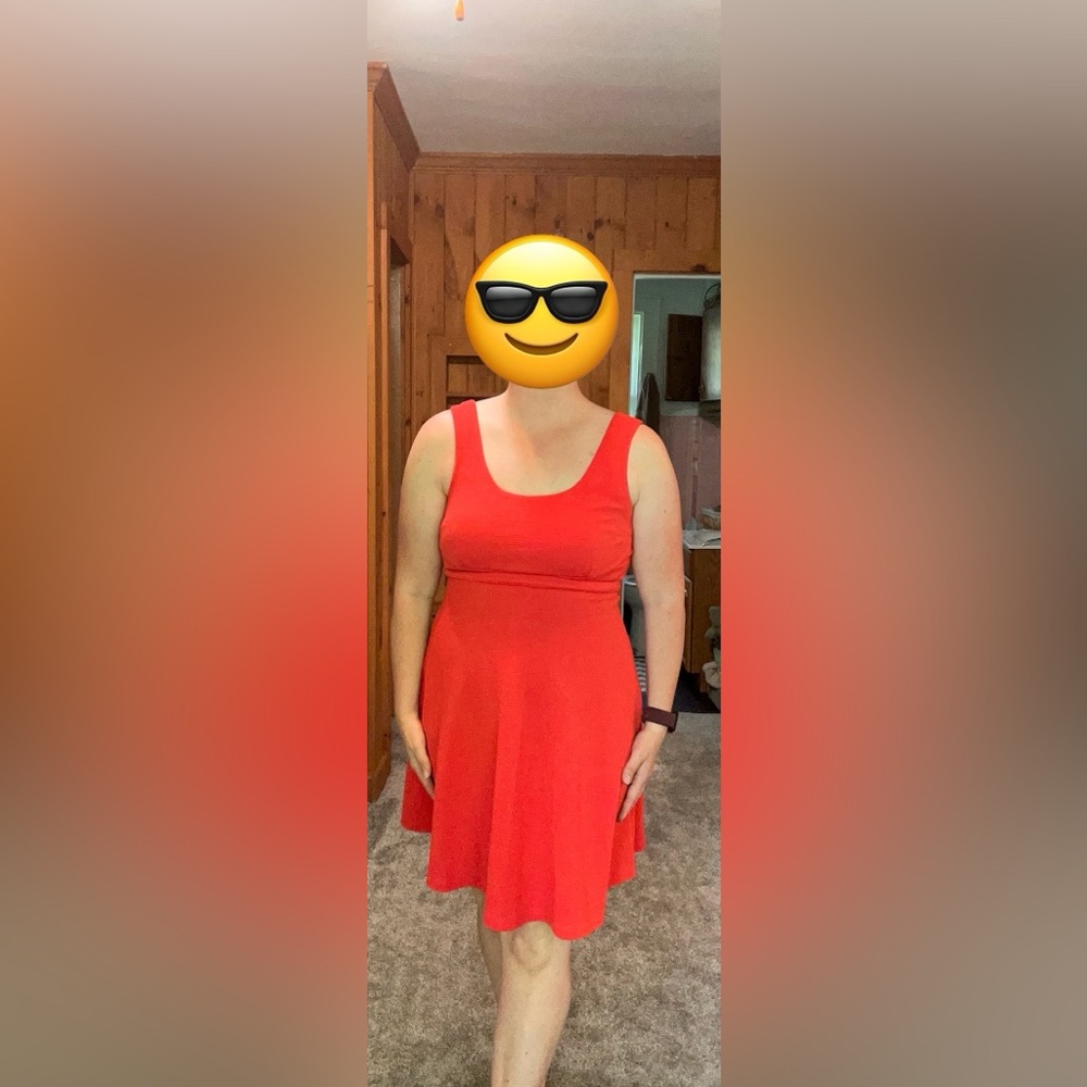 Salmon/ orangish color Dress